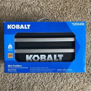 Kobalt Mini Toolbox - Black